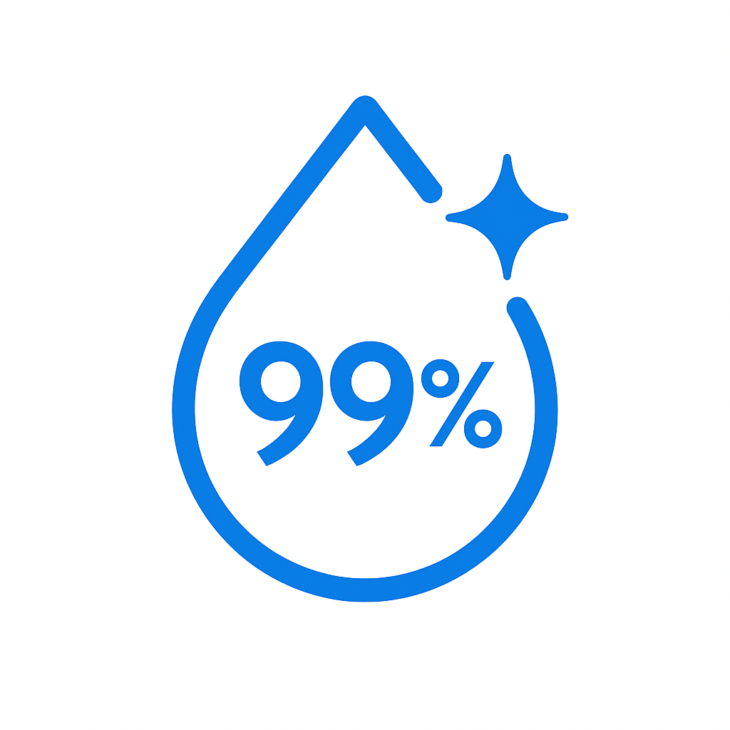 99 percent pure research peptide icon